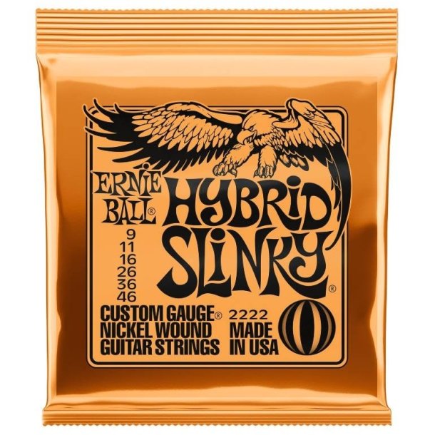 Ernie Ball 2222 Hybrid Slinky Nickel